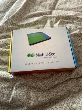 Math-U-See Algebra/Decimal Insert Kit – Homeschool Manipulatives Complete